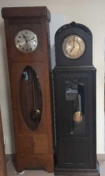 Zegar stojący drwniany