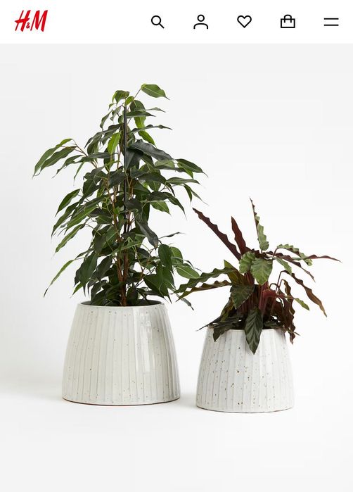 Vaso em terracota H&M Home
