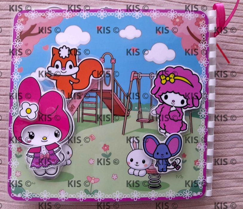 Тока Бока Будиночок "My Melody" Дитяча гра альбом на липучках