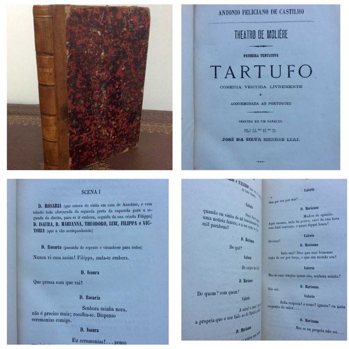 TARTUFO. CASTILHO. (António Feliciano de), 1870