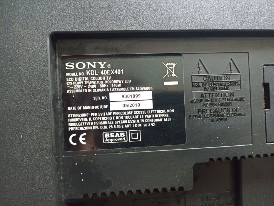 Telewizor Sony KDL-40EX401