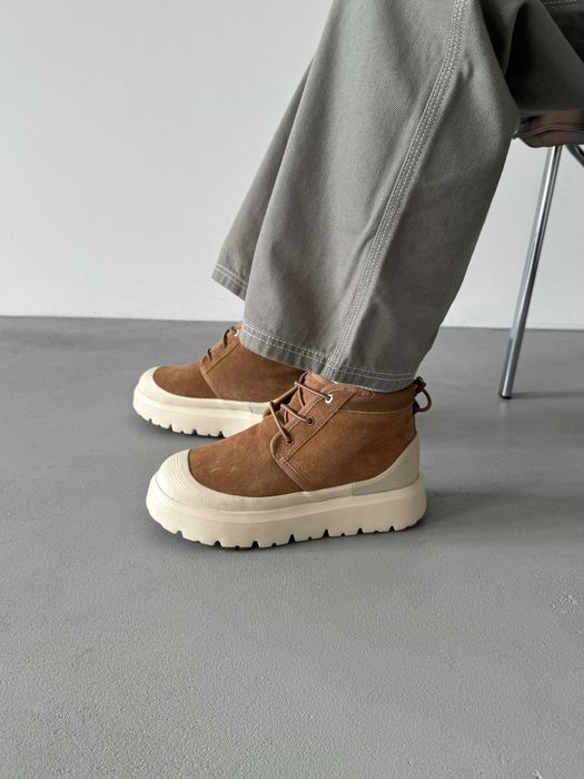 Уггі UGG Neumel Hybrid Chestnut Whitecap premium натуральні матеріали