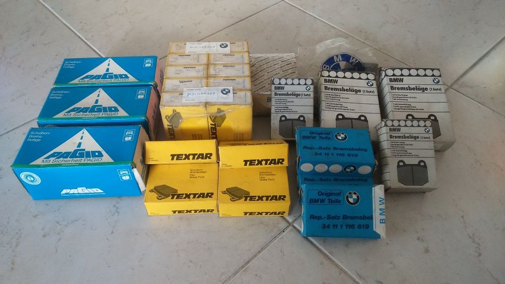 Peças BMW (pastilhas travões e discos)