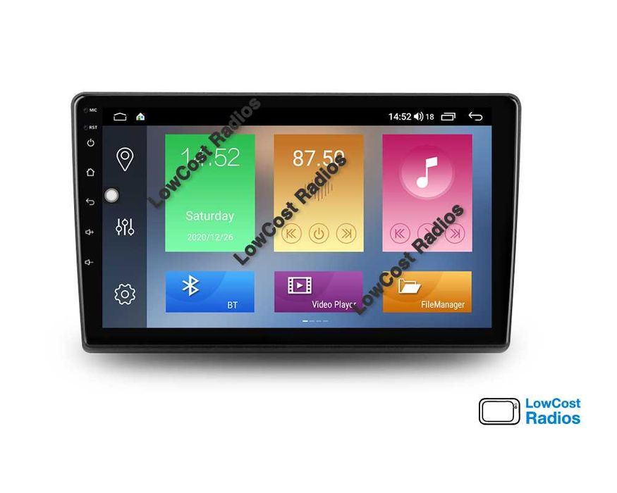 (NOVO) Rádio ANDROID 2DIN • KIA Ceed (2007 a 2012) • GPS WiFi BT | CARPLAY • ANDROID AUTO