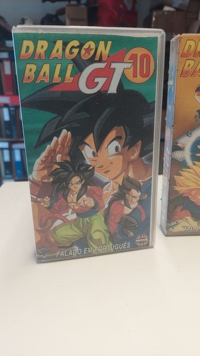 Dragon Ball GT – VHS Originais Falados em Português (Vol. 4, 6 e 10)