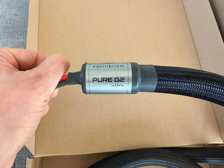 Kable głośnikowe Equilibrium Pure G2 Ultra 2 x 2,1m