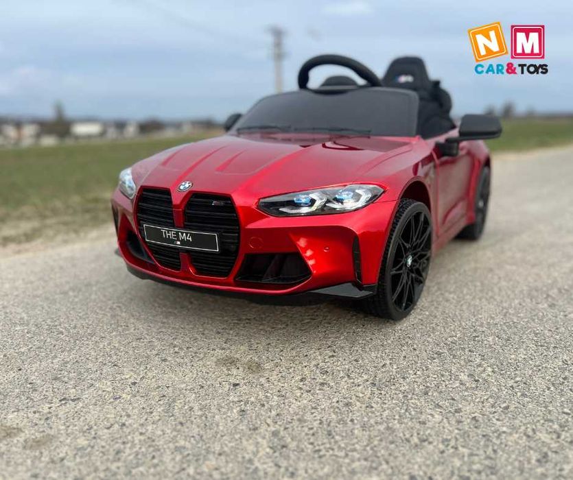 Lakierowany BMW M4 Auto na akumulator 12V14Ah Samochód Pojazd Autko