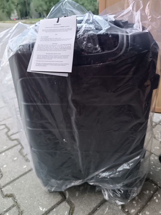 Torba walizka wings 38L kabinowka kabinowa czarna szyfr kolka