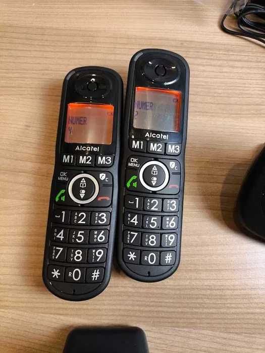 Telefon bezprzewodowy DECT Alcatel XL535 Duo Czarny