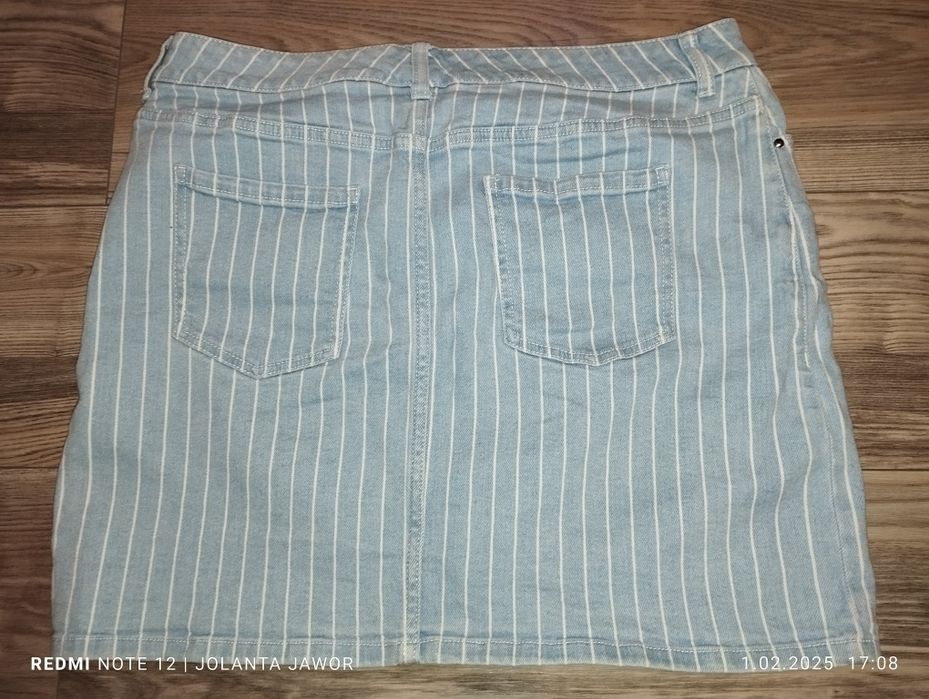 Miniówka dżinsowa spódnica