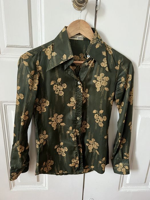 Camisa de mulher vintage