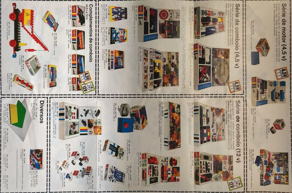 Catálogo LEGO - Colecção 1971