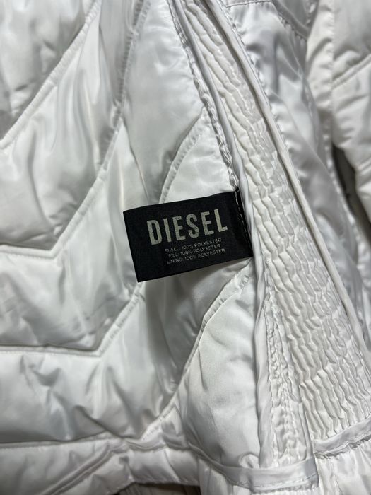 Куртка Diesel белая женская XS размер
