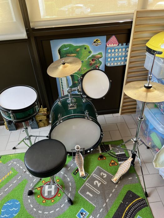 Instrumento musical, bateria para jovem