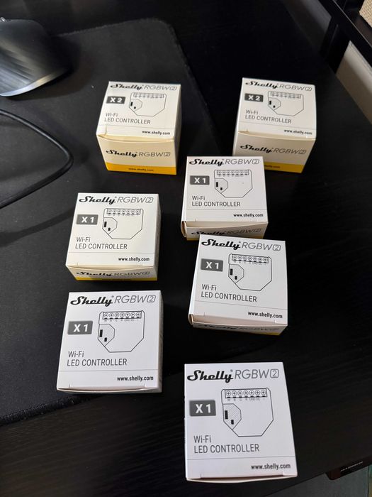 Shelly's RGBW2 a ESTREAR!