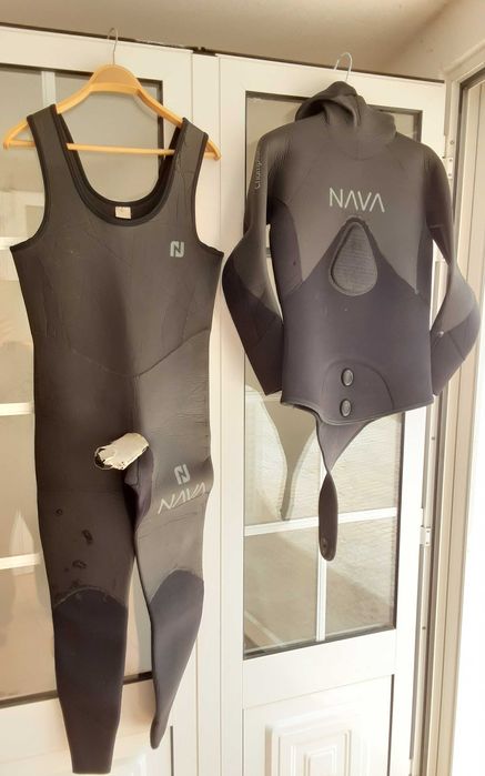 Fatos de Pesca Submarina 2 + 3 Casacos - Tudo 150€