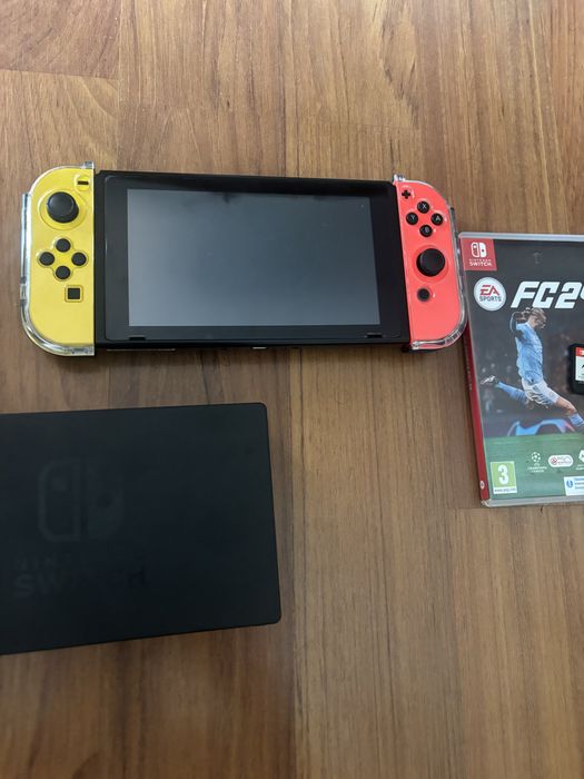 Nintendo switch com jogo