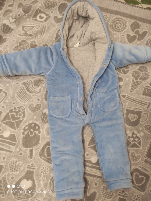 Дитячий конверт і комбінезон