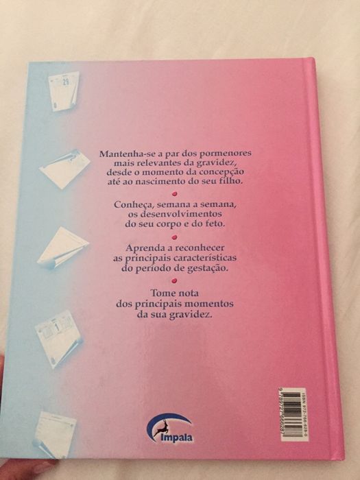 Conj livros Agenda Grávida; Guia Gravidez; Bebé mês a mês