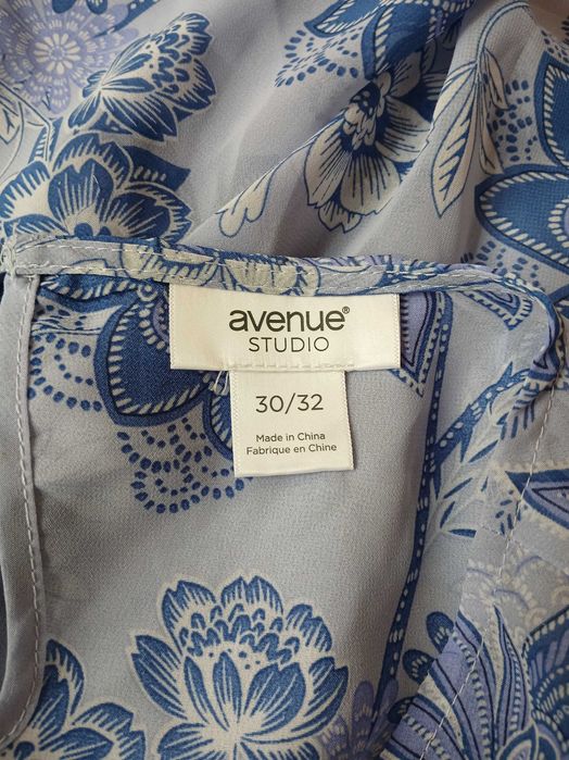 Блузка блуза топ Avenue uk 30-32 р.64-66