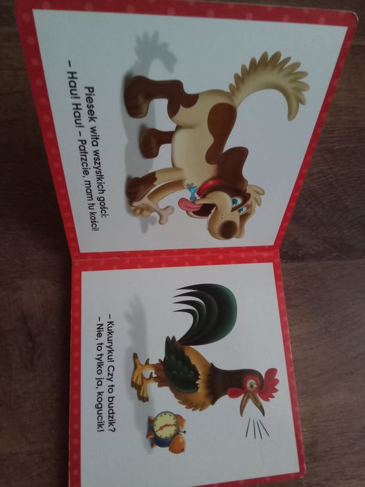 Zestaw 4 książeczek dla Maluchów - twarde strony