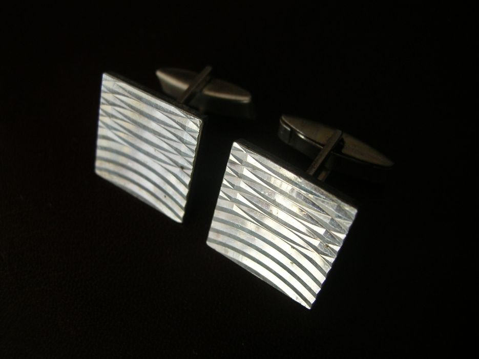 Kolekcja srebrne spinki Warmet 14,9 g srebro 800 PRL ideał