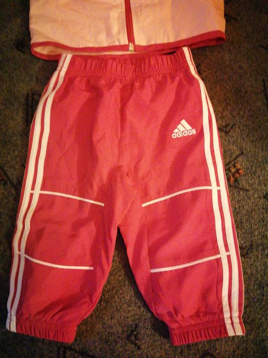 Dres strój Adidas 6 9 mcy roz 74, 12 mcy