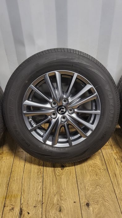Felgi Koła MAZDA 17" 5x114,3 z oponami 225/65 R17 CX-5 jak nowe! TPMS