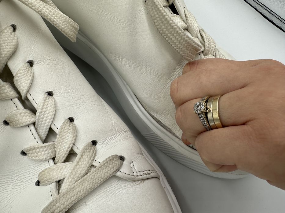 Sneakersy białe Marc O,Polo 40 skóra naturalna