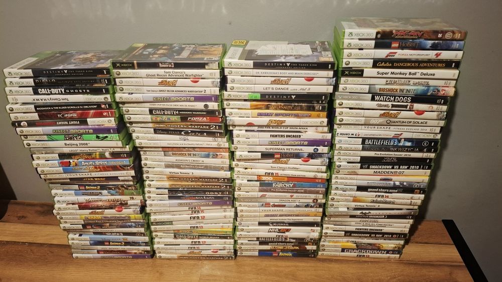 Gry xbox 360 tanio