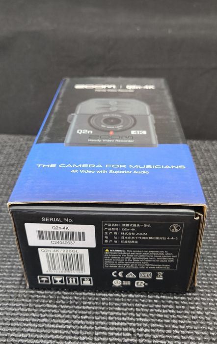 Камера для музикантів Zoom Q2n-4K Handy Video Recorder (Ідеальний стан)