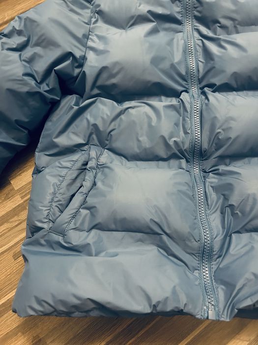 Kurtka zimowa chłopięca ocieplana niebieska 122