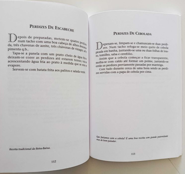 A Perdiz no receituário ibérico | Mário Varela Soares