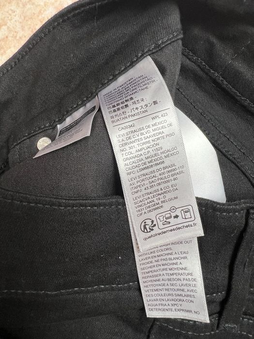 Jeansy Levi’s 720 High-ruse super skinny