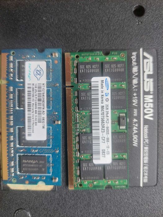 Laptop asus peças 3G PC2-6400 CPU Core 2 Duo P8600 2.40Ghz 1066Mhz 3MB