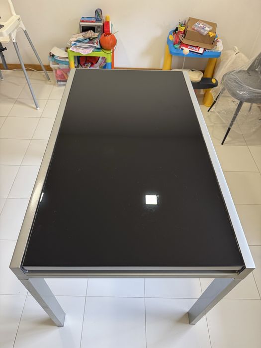 Mesa cozinha 1,20 x 0,60 - extensivel + 4 cadeiras
