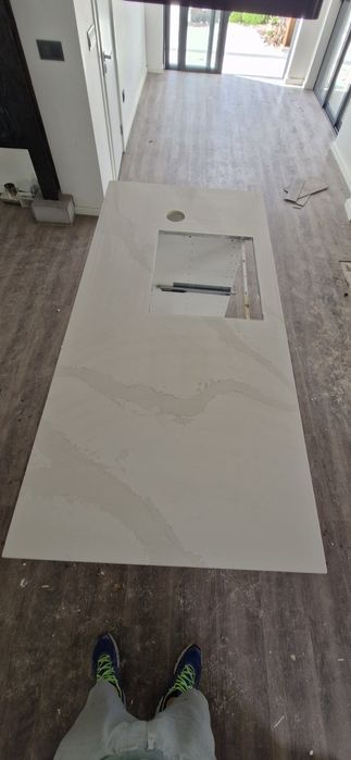 Bancada silestone "ilha" 190x90cm