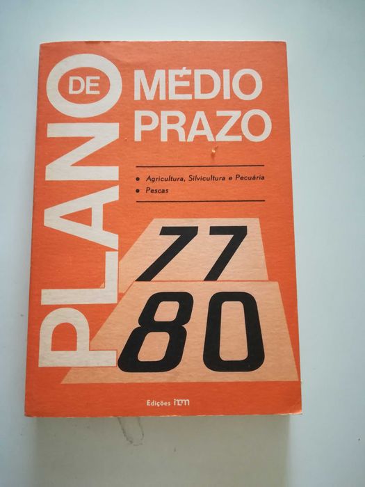livro - Plano de médio prazo 77/80.