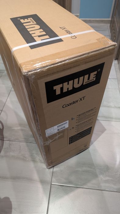 Przyczepka rowerowa wózek Coaster xt thule niebieska  nowa karton