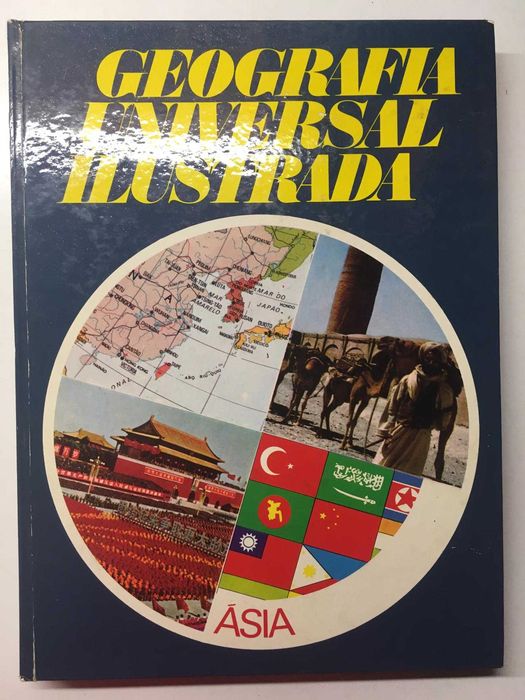 4 livros (Geografia Universal Ilustrada) (4 VOLUMES)