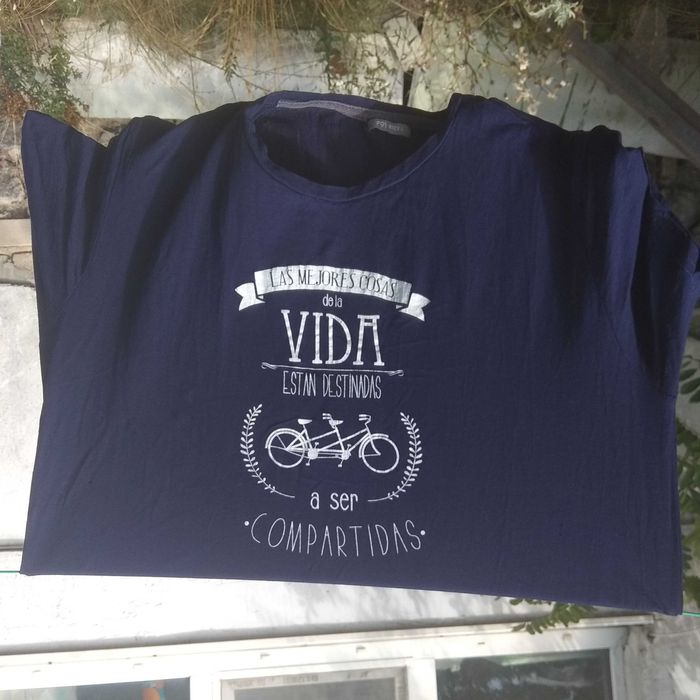 Крутая футболка для велосипедистов Тандем ОбмеНа смартфон картины часы