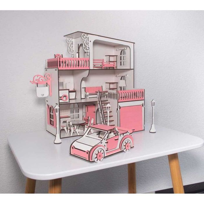 Ляльковий будинок. Деревʼяний будинок для ЛОЛ , домик для ляльок