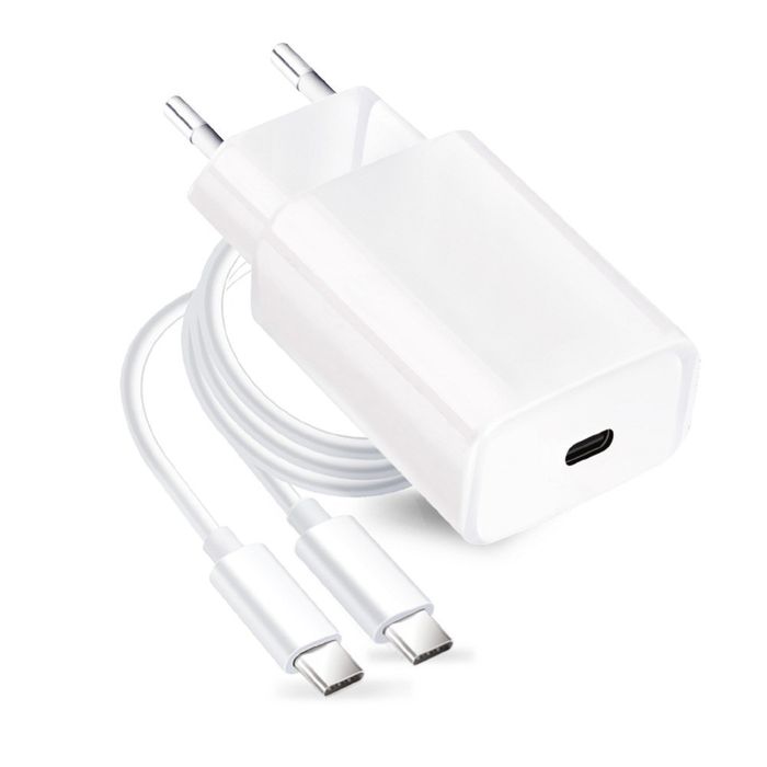 Forcell szybka ładowarka sieciowa USB Typ C 25W 3A QC 4.0 + kabel Typ C