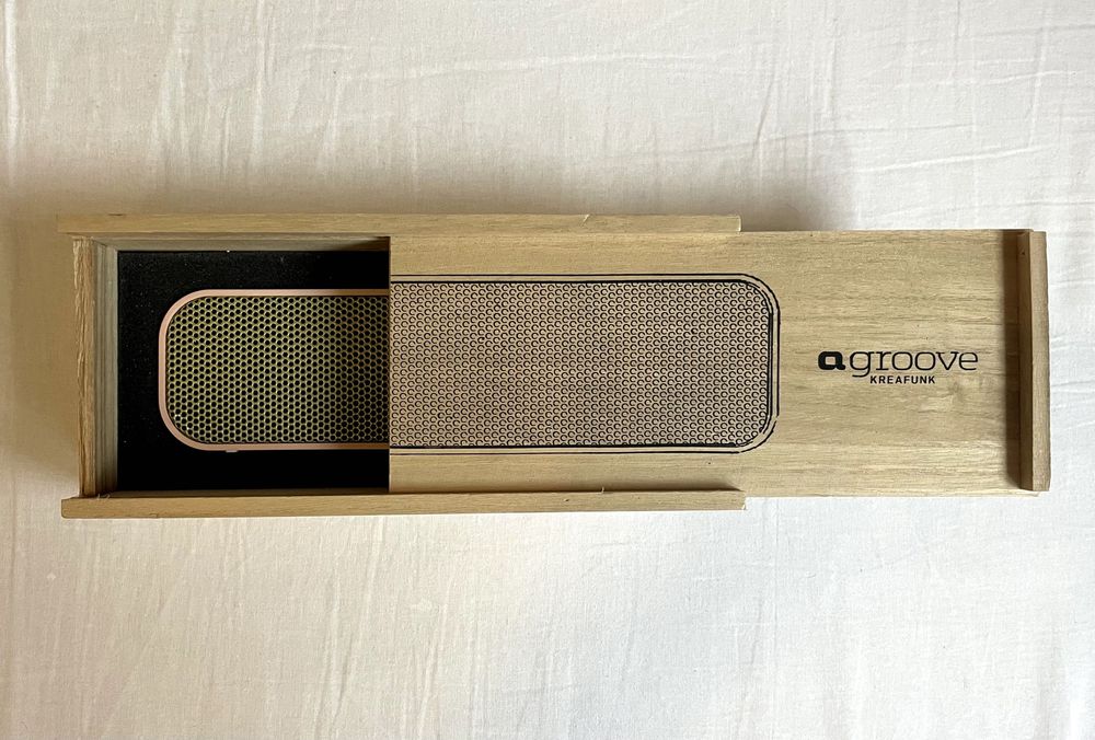 Różowy Głośnik Bezprzewodowy aGroove Kreafunk (Bluetooth)
