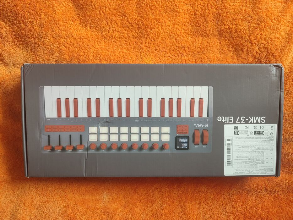 Міді клавіатура M-VAVE SMK-25  та M-VAVE SMK-37elite
37-клавішний п