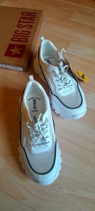 Nowe sneakersy marki Big Star rozmiar 38