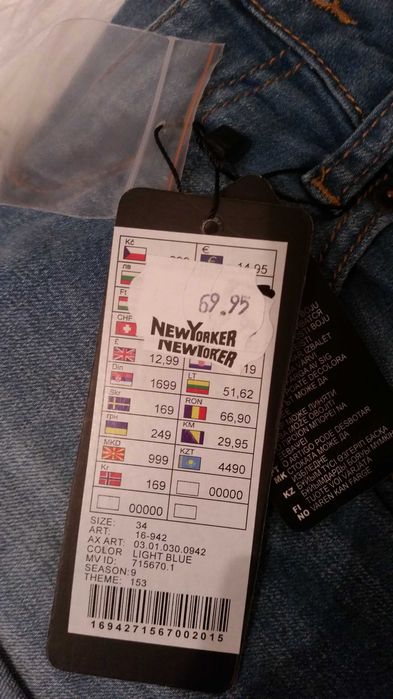 Krótkie spodenki - jeans rozm. XS