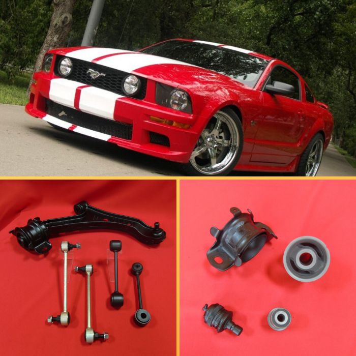 Стойки / тяжки стабилизатора усиленная для Ford Mustang с Гарантией