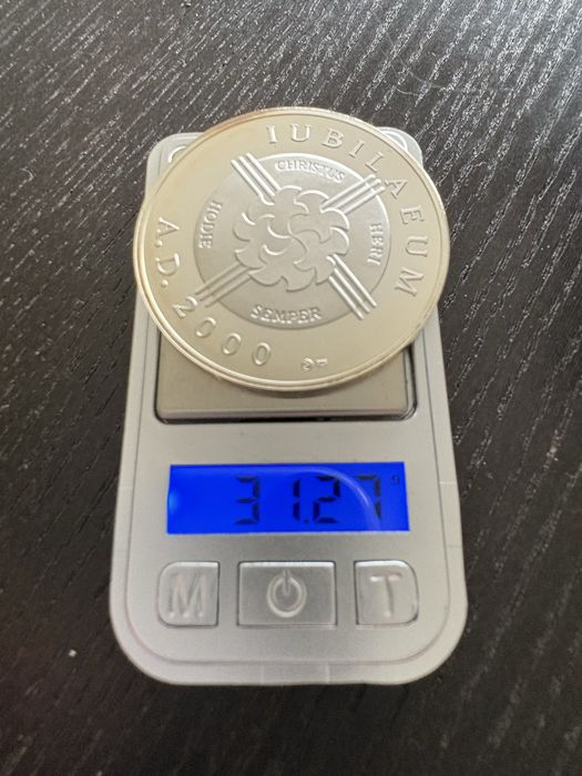 Colecao 27 Moedas Prata - Iubilaeum A.D 2000