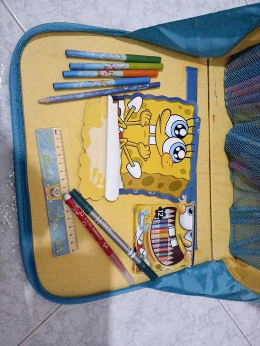 Kit de desenhos do spongebob